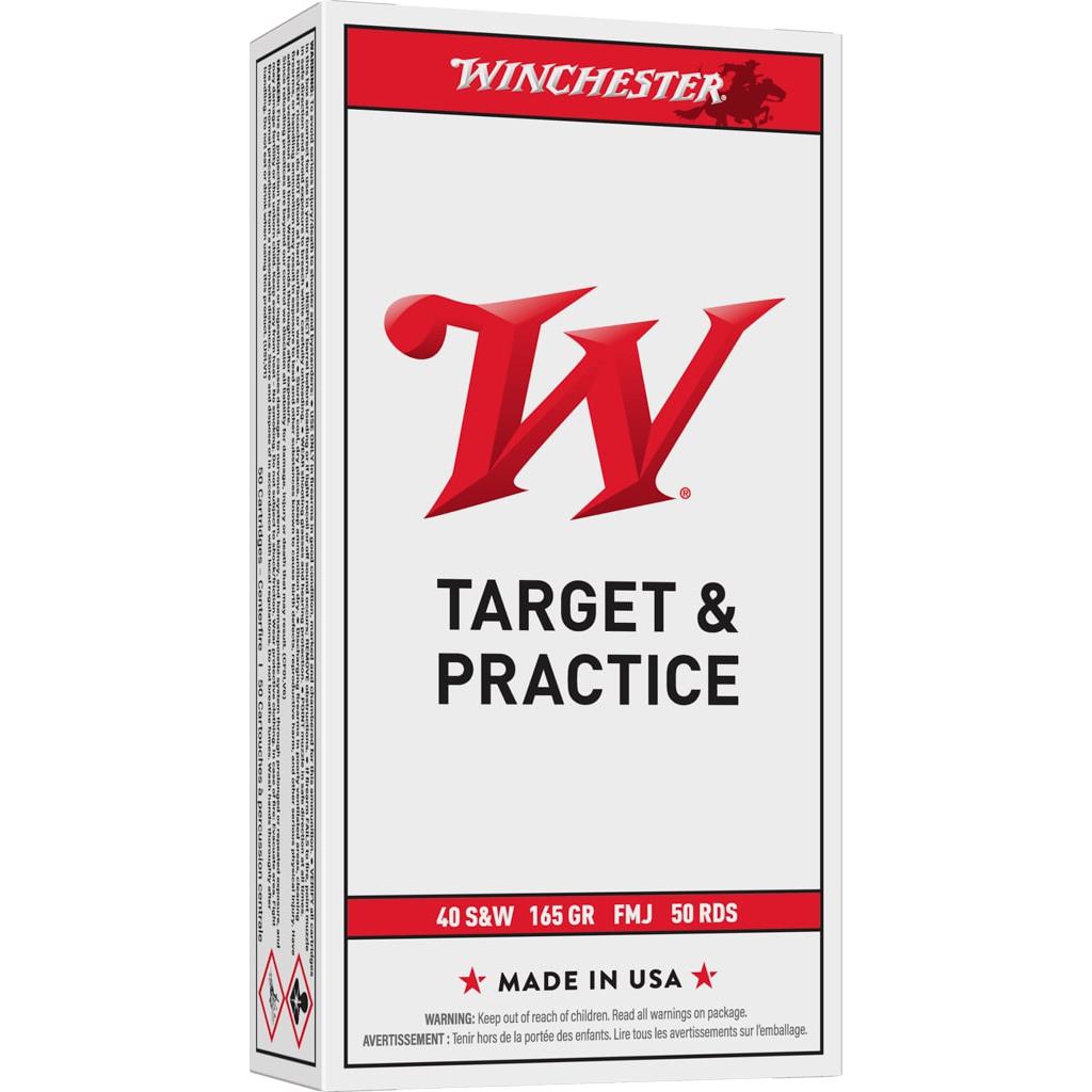 Winchester 40 S&w 165GR Fmj 50 Rd