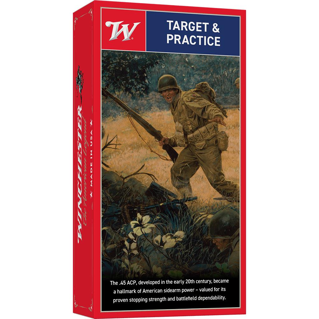Winchester Usa 250TH 45 Acp 230 Gr Fmj 50 Rounds