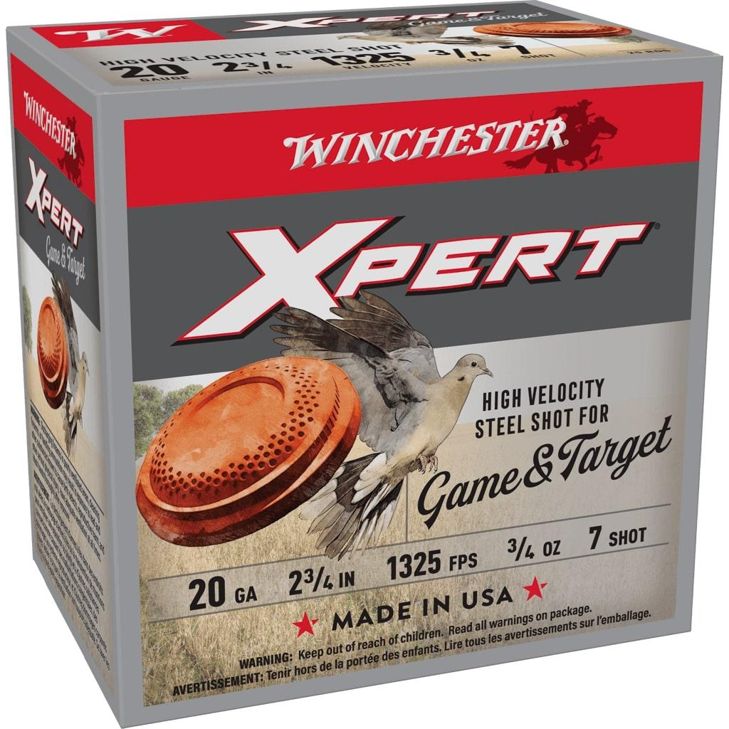 Winchester Super X Xpert 20GA 2.75 3/4OZ 7 Shot 25 Rounds