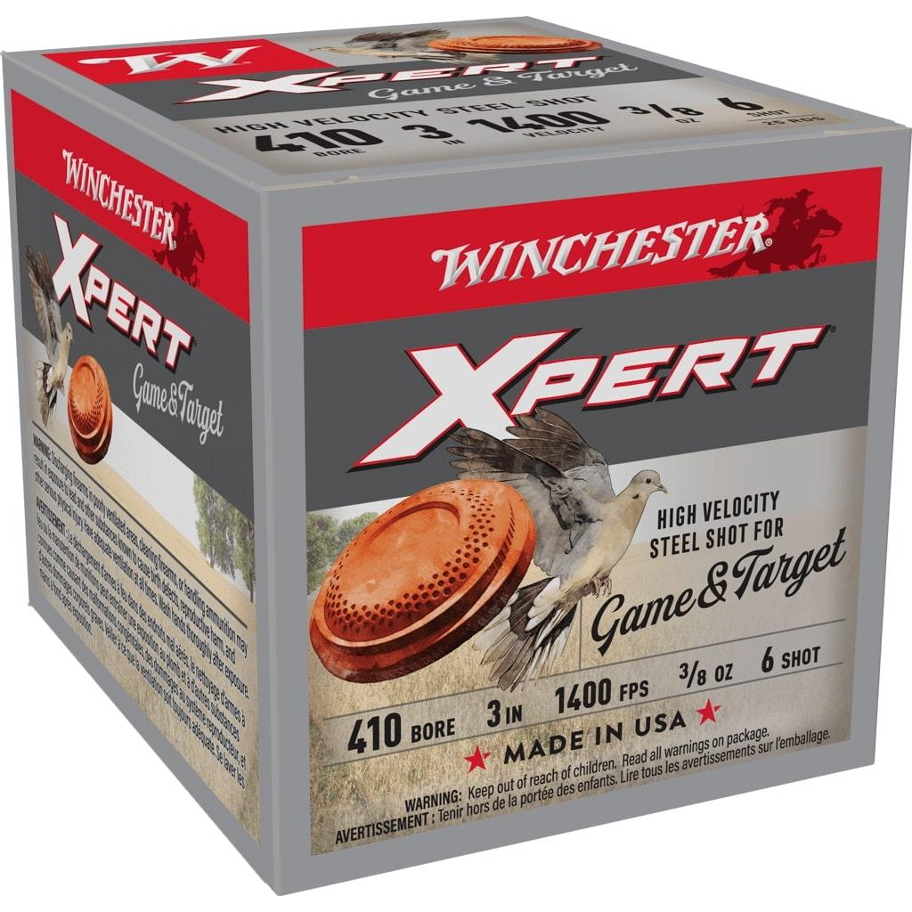 Winchester Xpert Steel 410GA 3 3/8OZ 6 Shot 25RD
