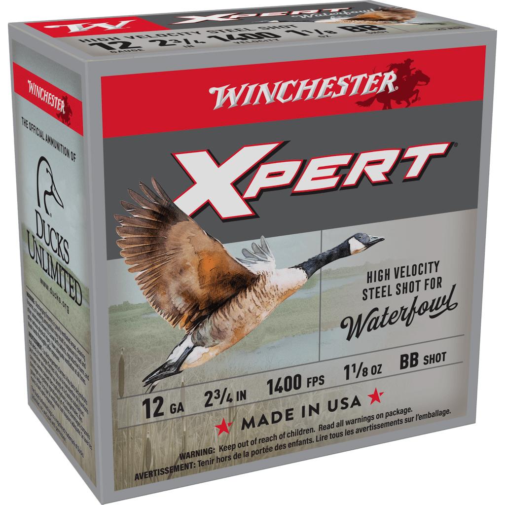 Winchester Xpert High Velocity 12GA 2.75 1 1/8 Oz Bb Shot 25 Rd