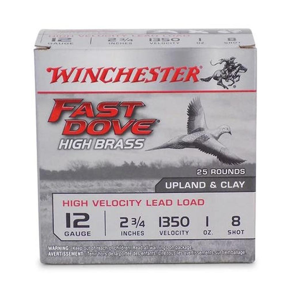 Winchester Fast Dove 12GA 2-3/4 1OZ 25RD