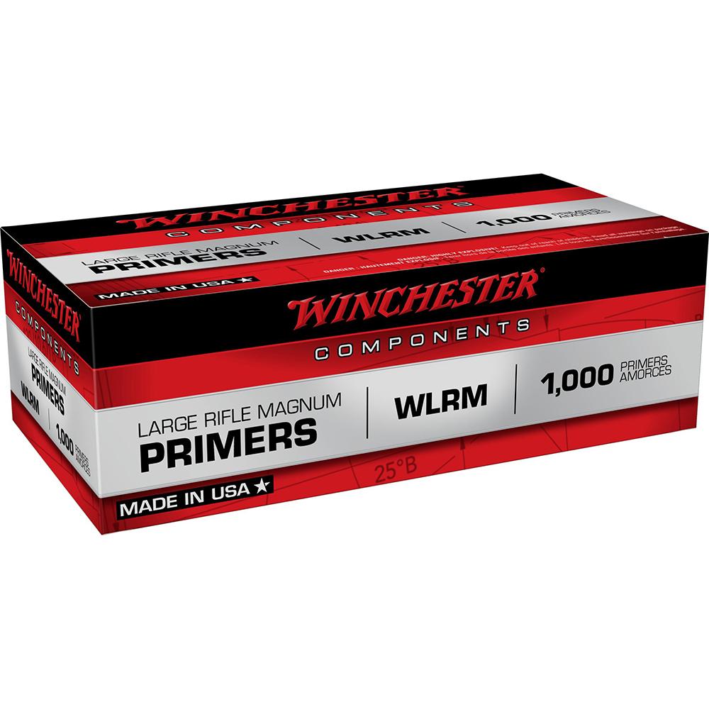 Winchester Large Rifle Magnum Primers 1000/CT