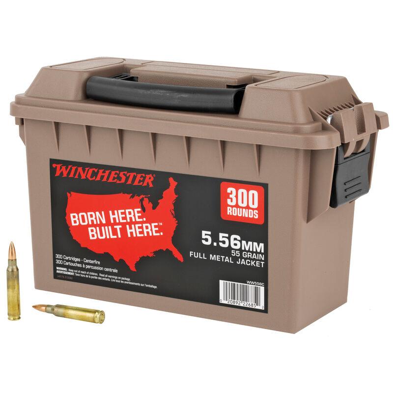 Lake City 5.56MM M193 55GR Fmj 300 Round Plastic Can
