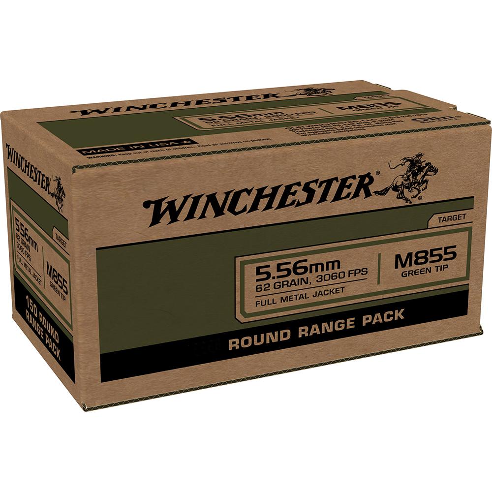 Lake City 5.56MM M855 Green Tip 62GR Fmj 100 Rd