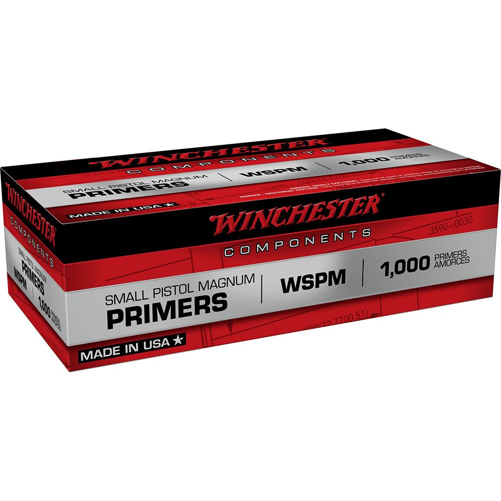 Winchester Small Pistol Magnum Primers 1000/CT