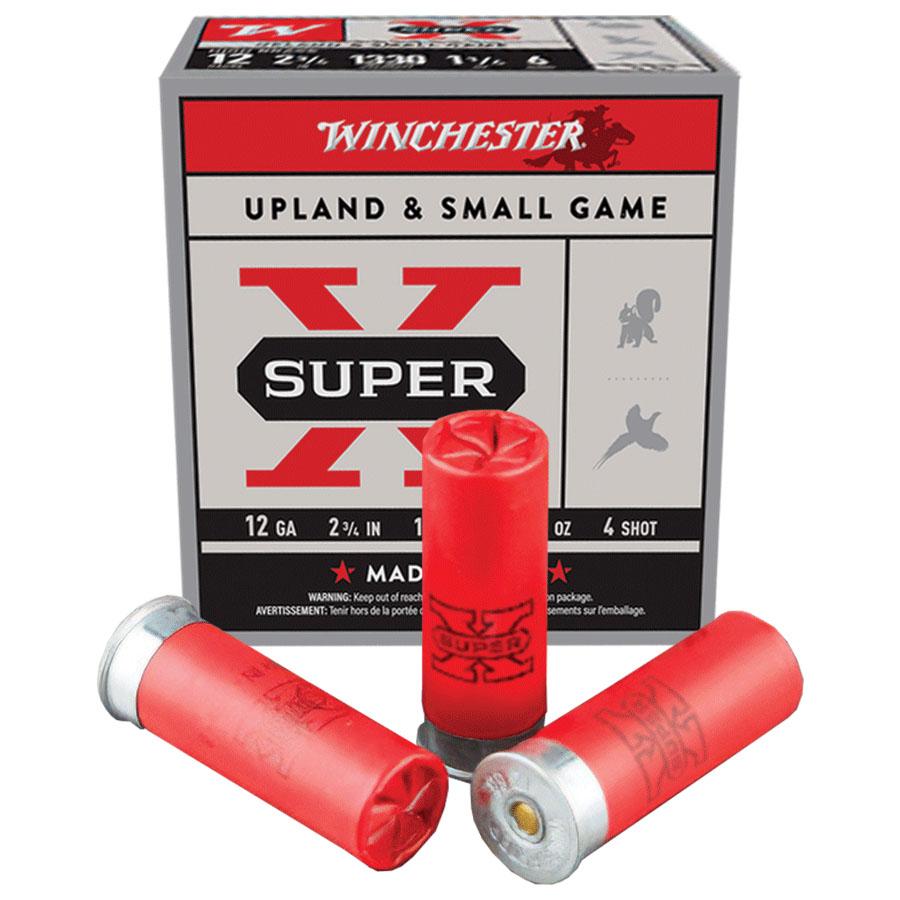 Winchester Super X 12GA 2.75 1 1/4OZ 4 Shot 25RD