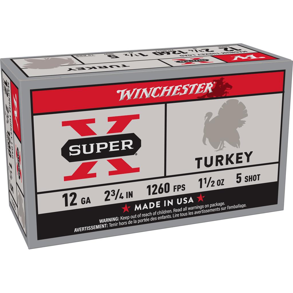 Winchester Super X Magnum Turkey 12GA 2 3/4 1 1/2OZ 5 10RD