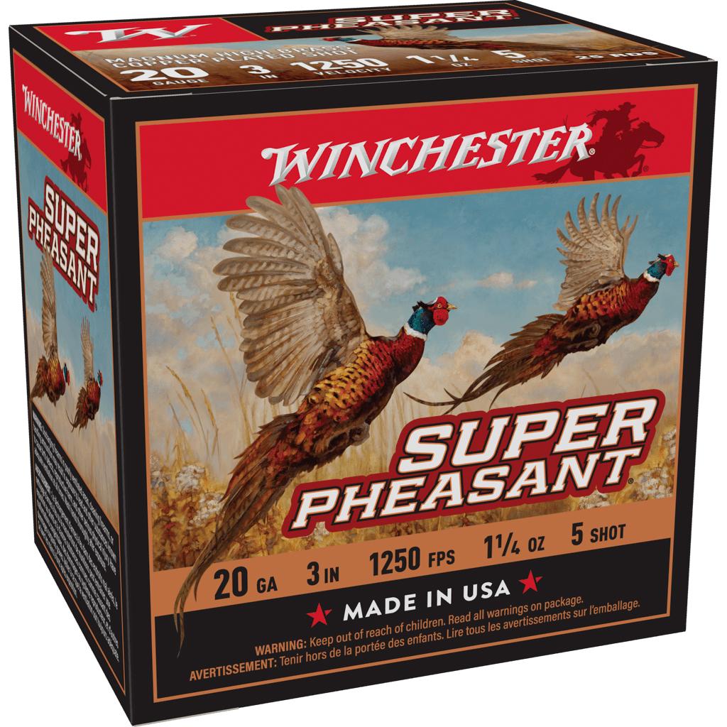 Winchester Super Pheasant 20GA 3 1 1/4OZ 5 Shot 25 Rd