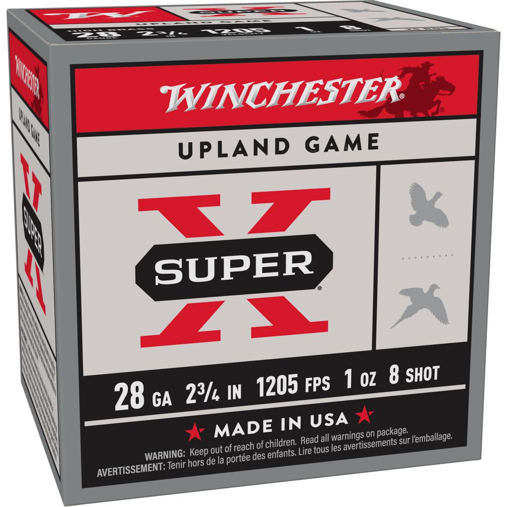 Winchester Super X 28GA 2.75 1 Oz 8 Shot 25 Per Box