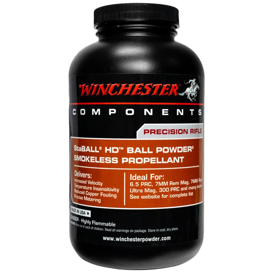 Winchester Staball Hd Smokeless Powder 1LB Can 10 Per Case