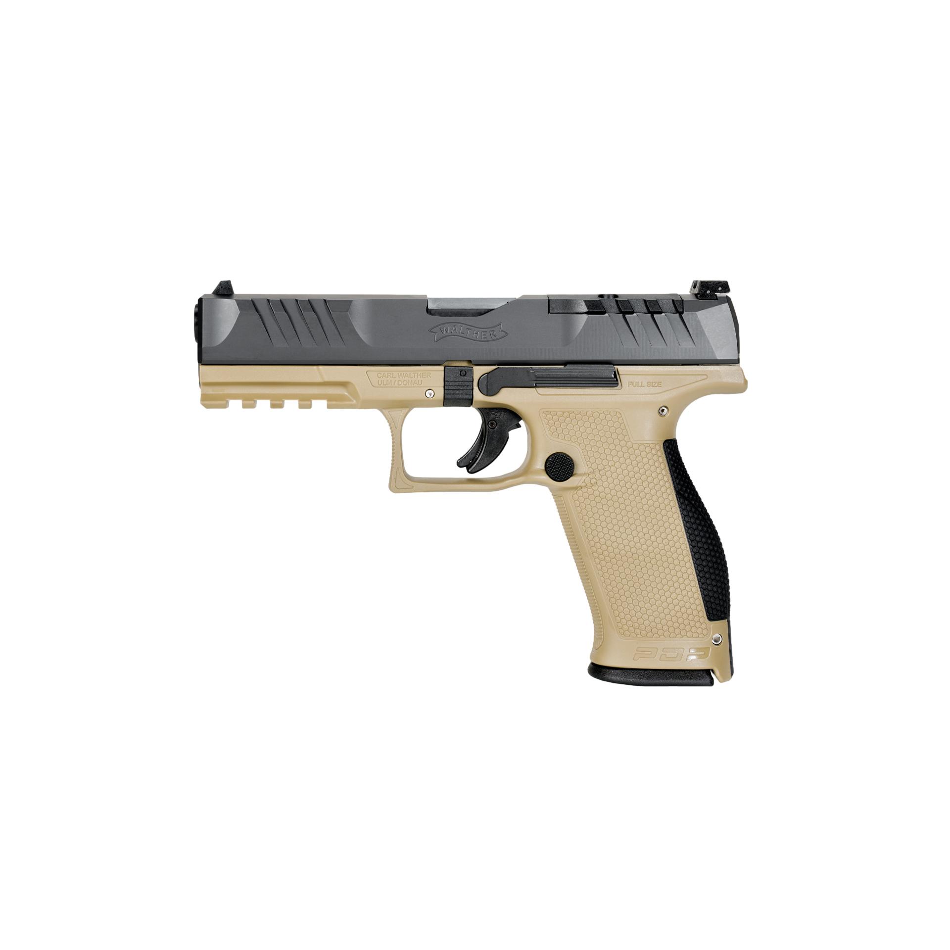 Walther Pdp 9MM 18+1 Full Size Optic Ready Tan