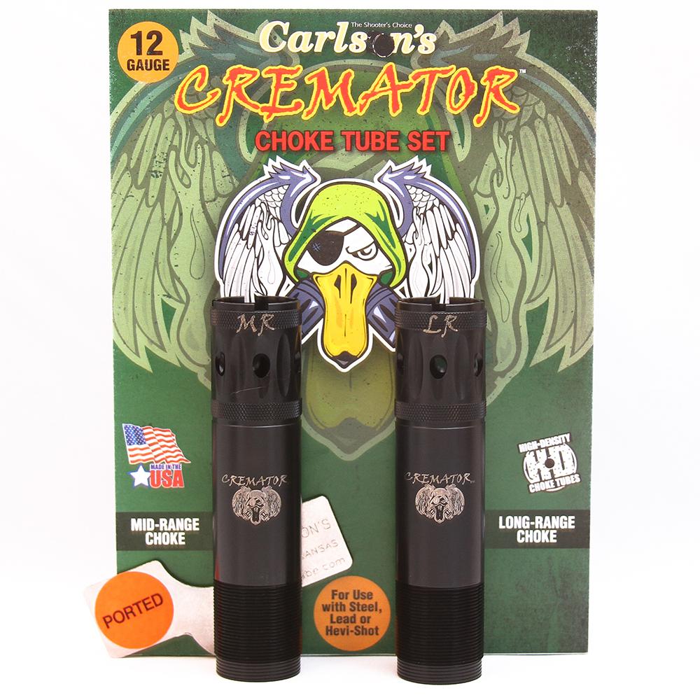 Carlsons Cremator Ported Choke 12 Ga Browning Invector Plus 2 Pk
