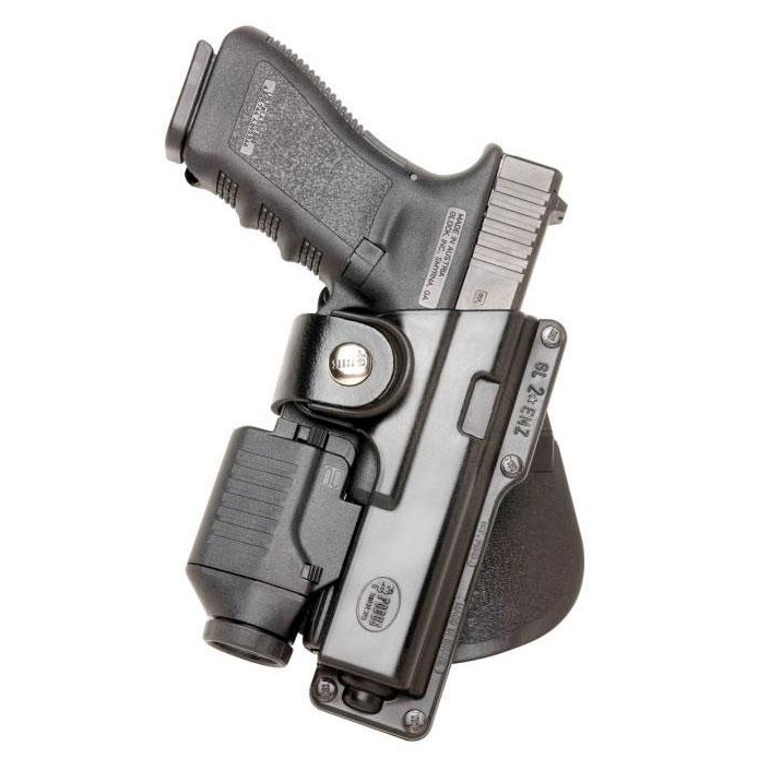 Glock 17/22/31 Right Hand Roto Paddle Holster With Laser