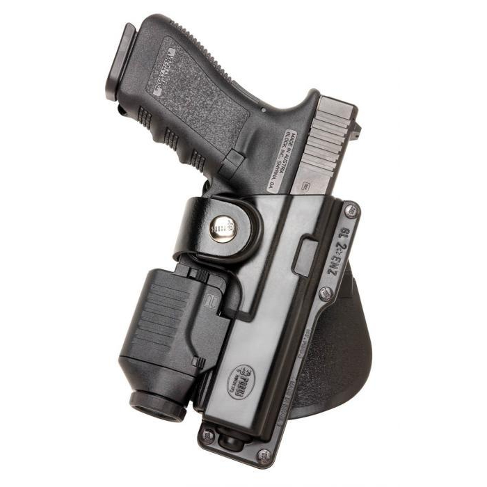 Fobus Paddle Holster for Glock 17, 22, 31 - Black