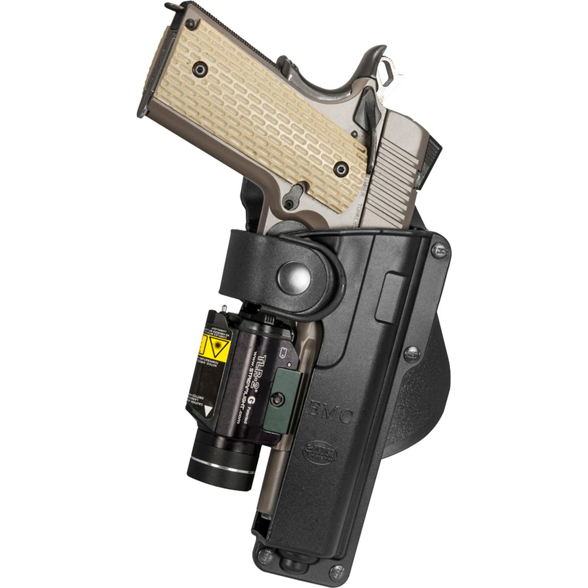 Fullsize 1911 W/lzr/lt Paddle Holster