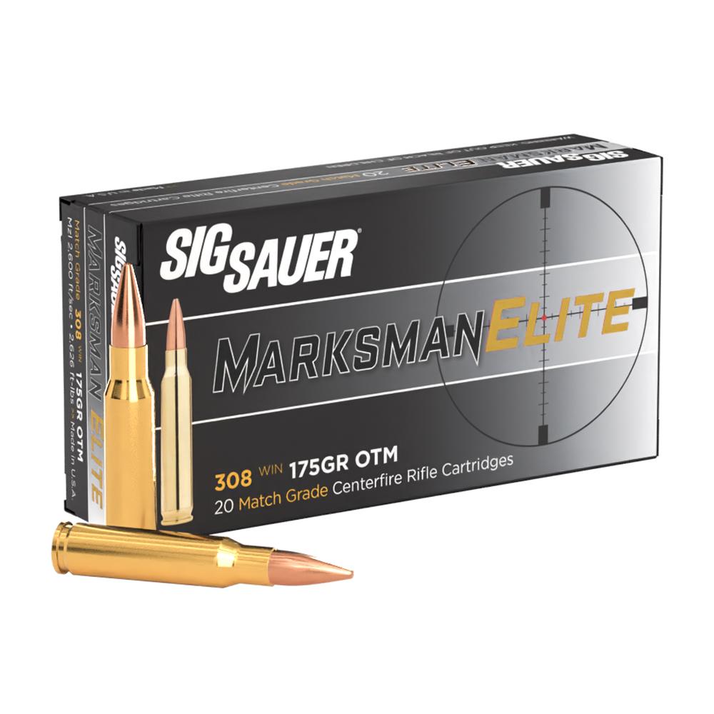 Sig Sauer 308 Win 175GR Elite Match Grade Otm BOX/20