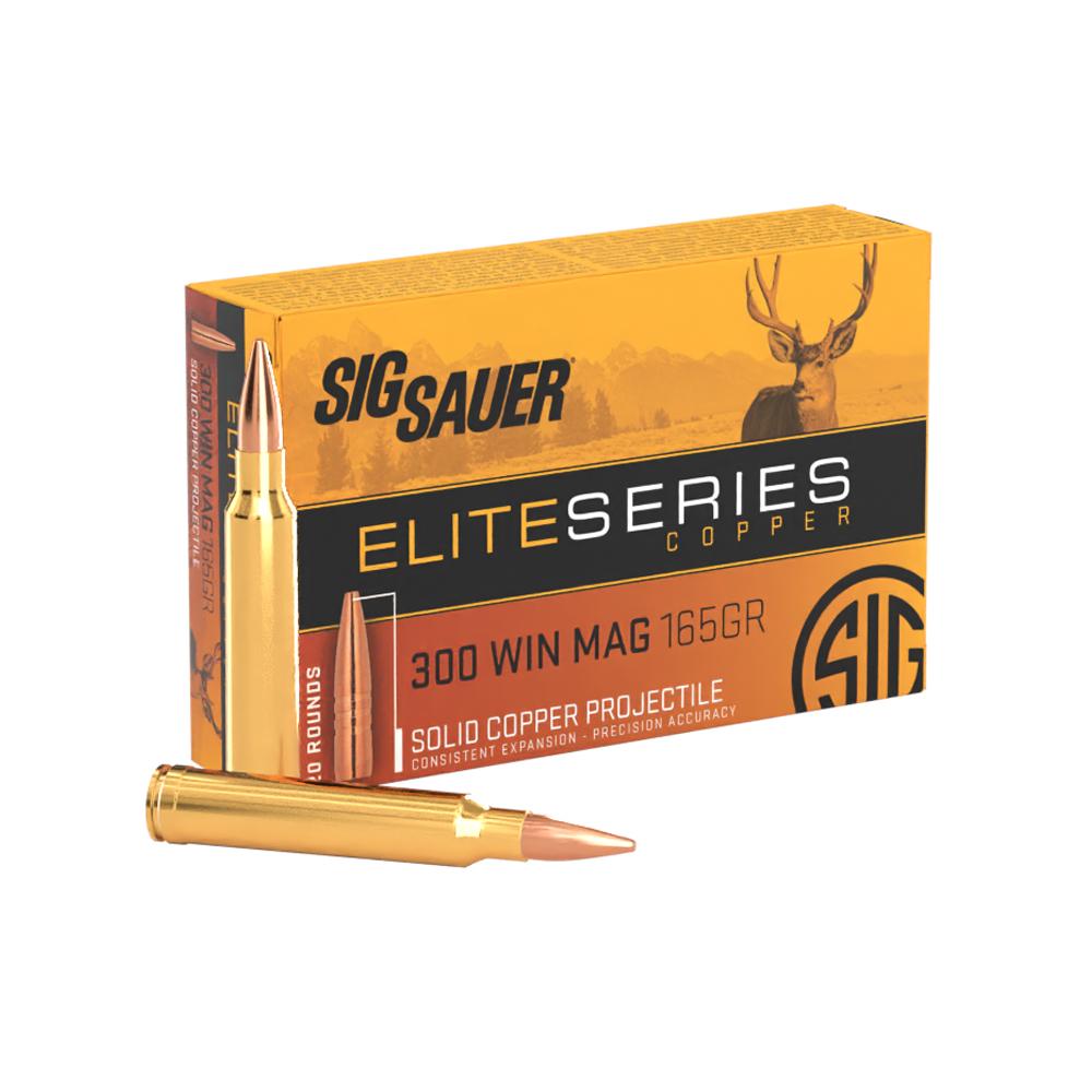 Sig Sauer 300 Win Mag 165GR Elite Hunting Ammo BOX/20