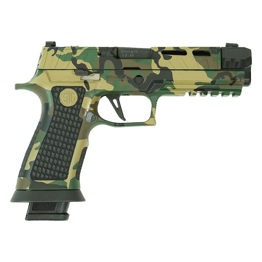 Sig P320 Spectre Comp 9MM 21RD Mag Woodland Camo