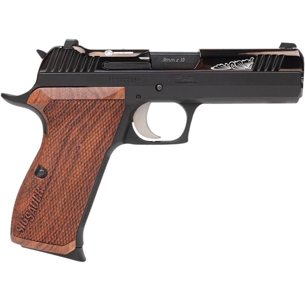 Sig Sauer P210 Carry 9MM 8RD With Rosewood Grips