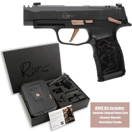 Sig Sauer P365XL 9MM 10+1 Rose Blk Optic Ready