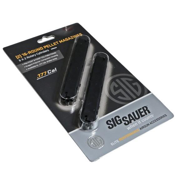 Sig Sauer P226/P250 .177 Caliber 16 Round Magazine 2 Pack