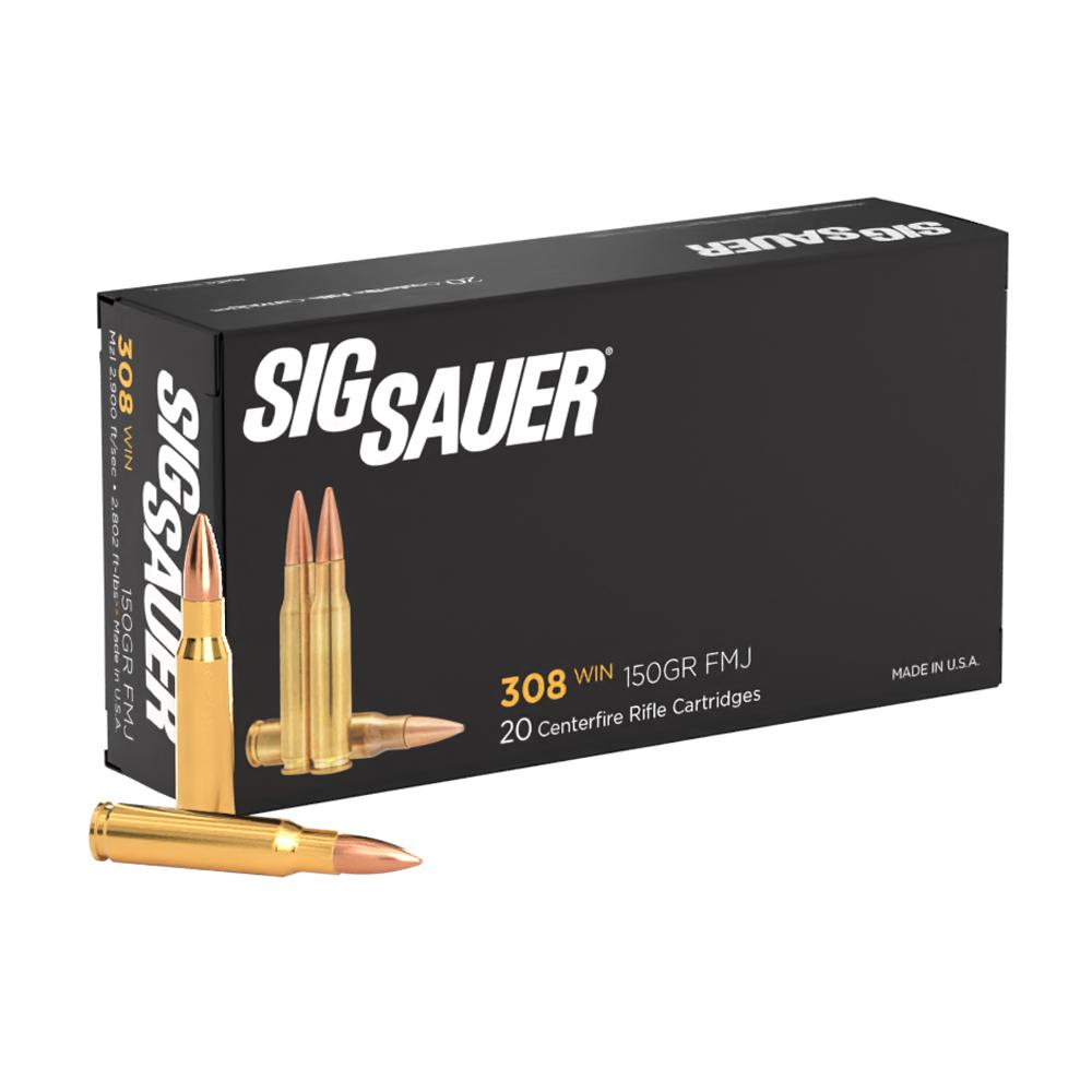 Sig Sauer Elite Performance 308 Win 150 Gr Fmj 20 Rd