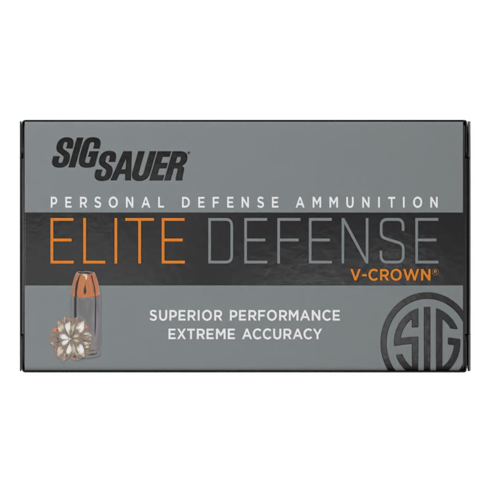 Sig Sauer 9MM 124GR Elite V-crown Jhp 50RD - Image 2