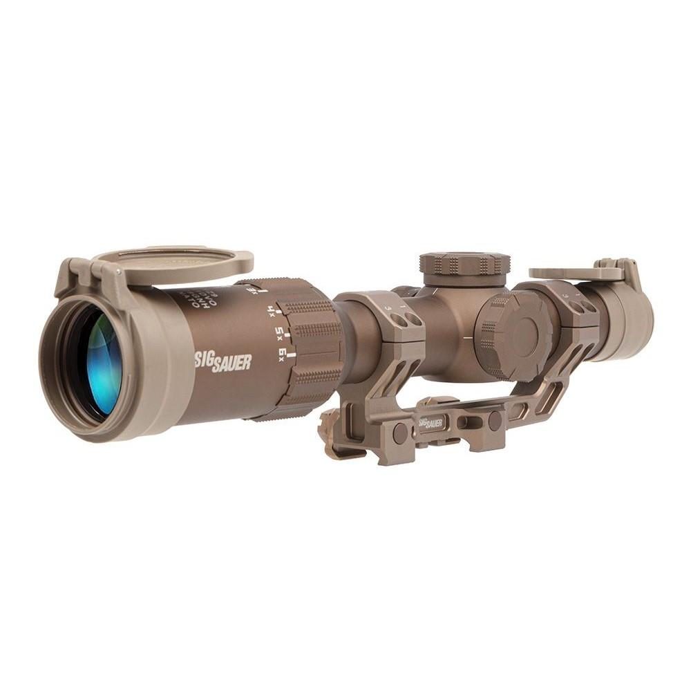 Sig Sauer TANGO6T 1-6X24MM Rifle Scope With ALPHA4 Mount
