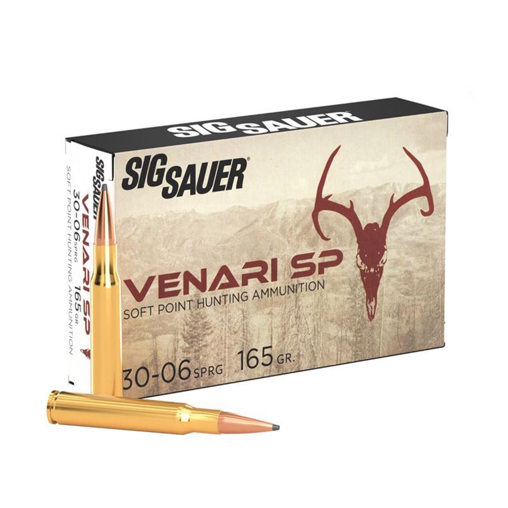 Sig Sauer Venari 30-06 Springfield 165GR Soft Point 20RD