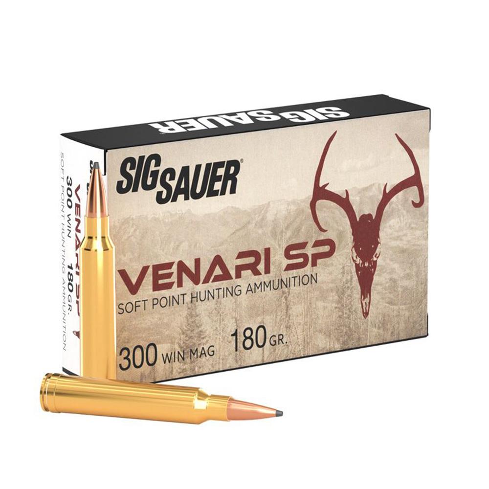 Sig Sauer Venari 300 Win Mag 180GR Soft Point 20RD Box
