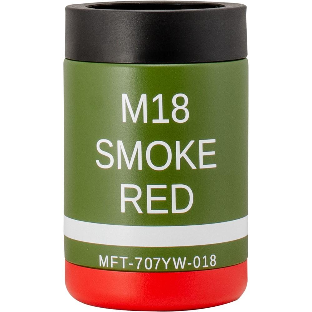 Mft M18 Red Smoke 12 Oz Can Cooler
