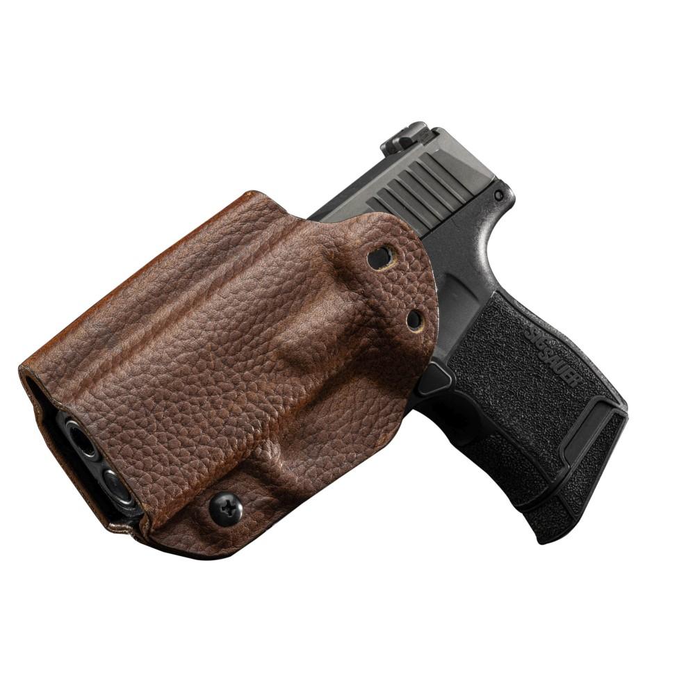 Mission First Tactical Leather Hybrid Iwb Holster for Sig Sauer P365 - Brown