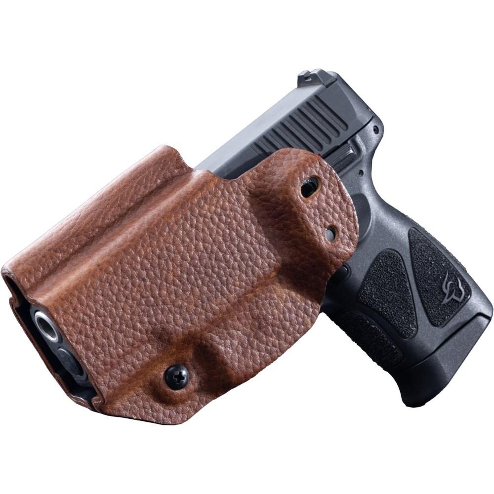 Mft Taurus PT111 G2C Leather Hybrid Iwb/owb Holster - Brown
