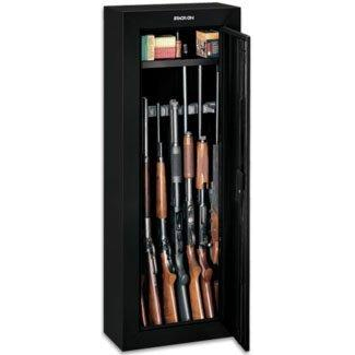 Stack-on Steel Security Cabinet 8 Gun Black