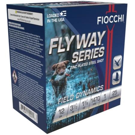 Fiocchi Flyway Steel Waterfowl 12GA 3.5 1 1470FPS 25RD