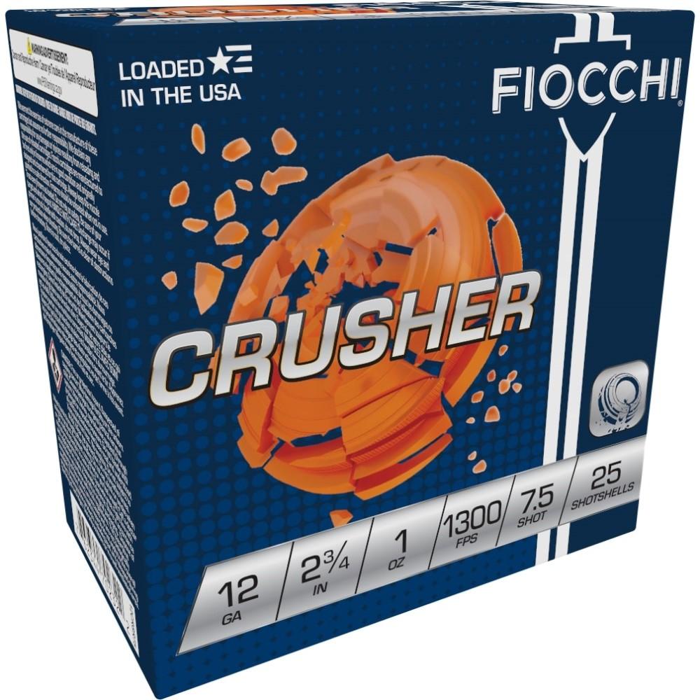 Fiocchi Exacta Crusher 12GA 2.75 1OZ 7.5 Shot 25RD