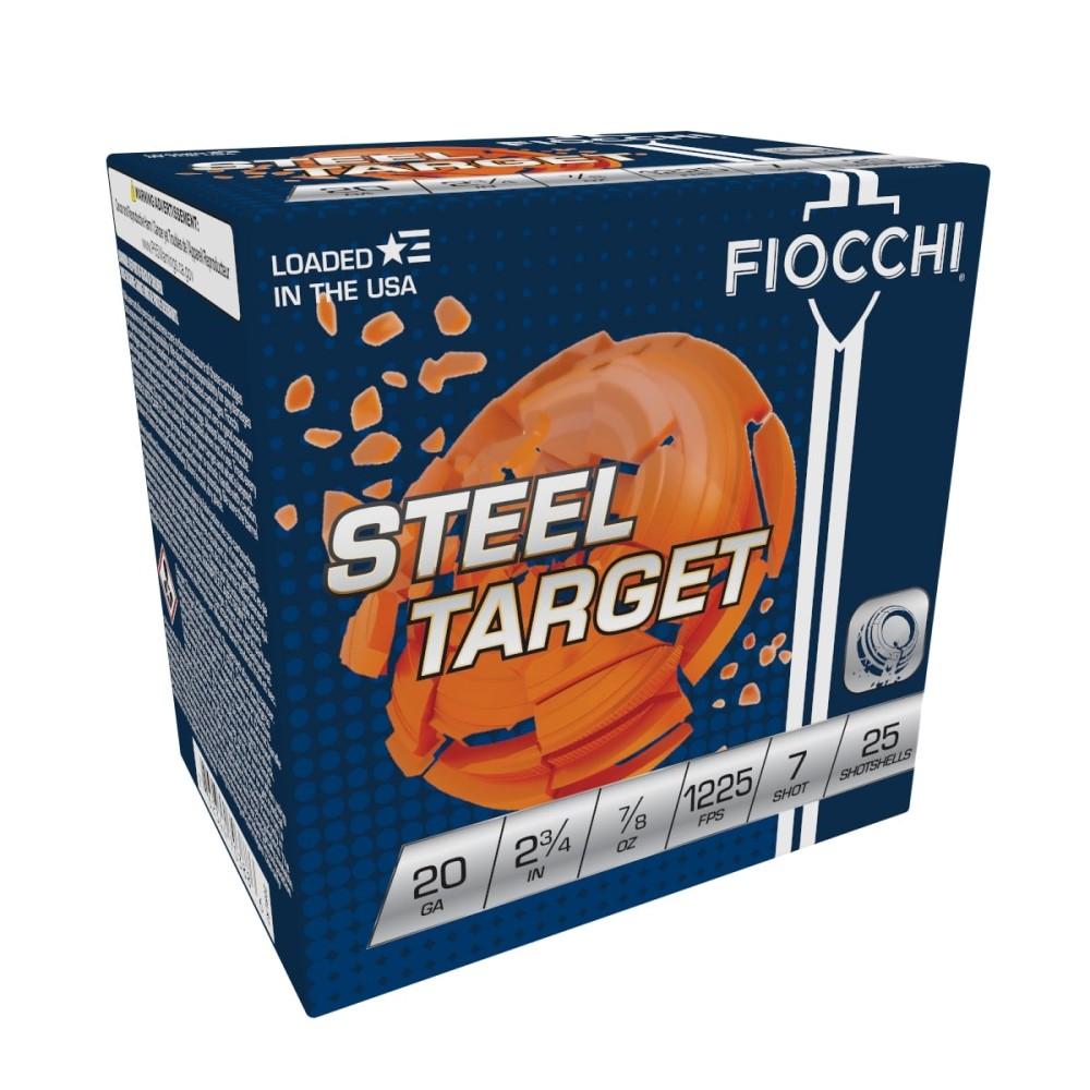Fiocchi 20GA 2.75 7/8OZ 7 Steel Target Low Recoil 25RD