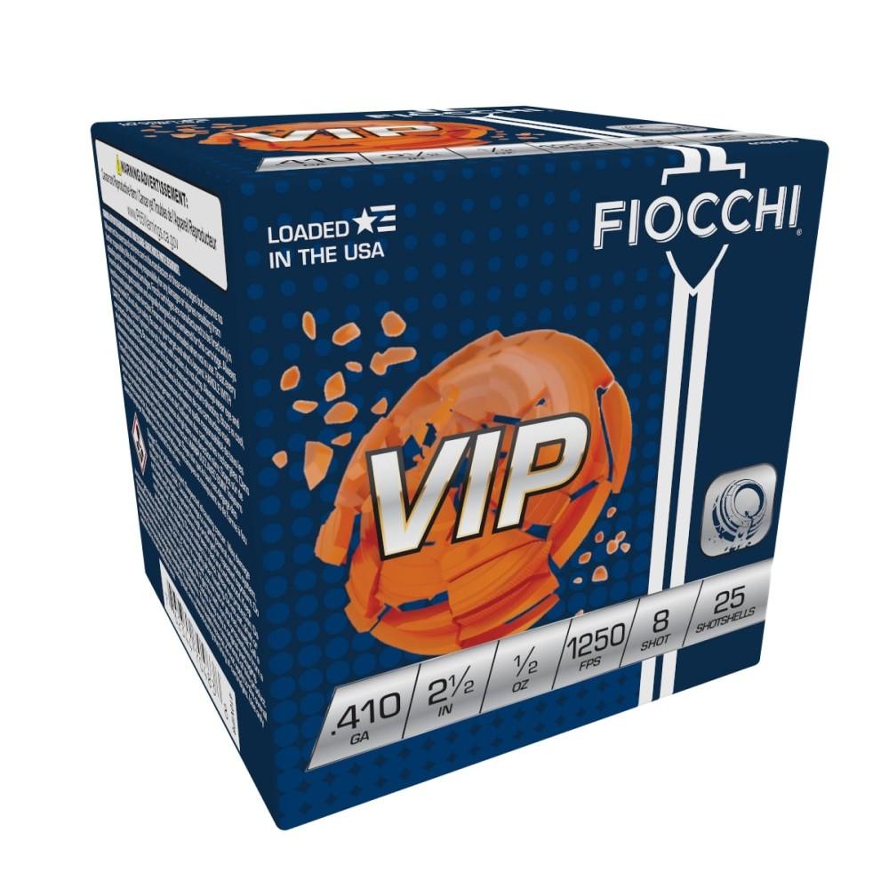 Fiocchi Vip Target 410GA 2-1/2 1/2OZ 8 Shot 25 Rd.