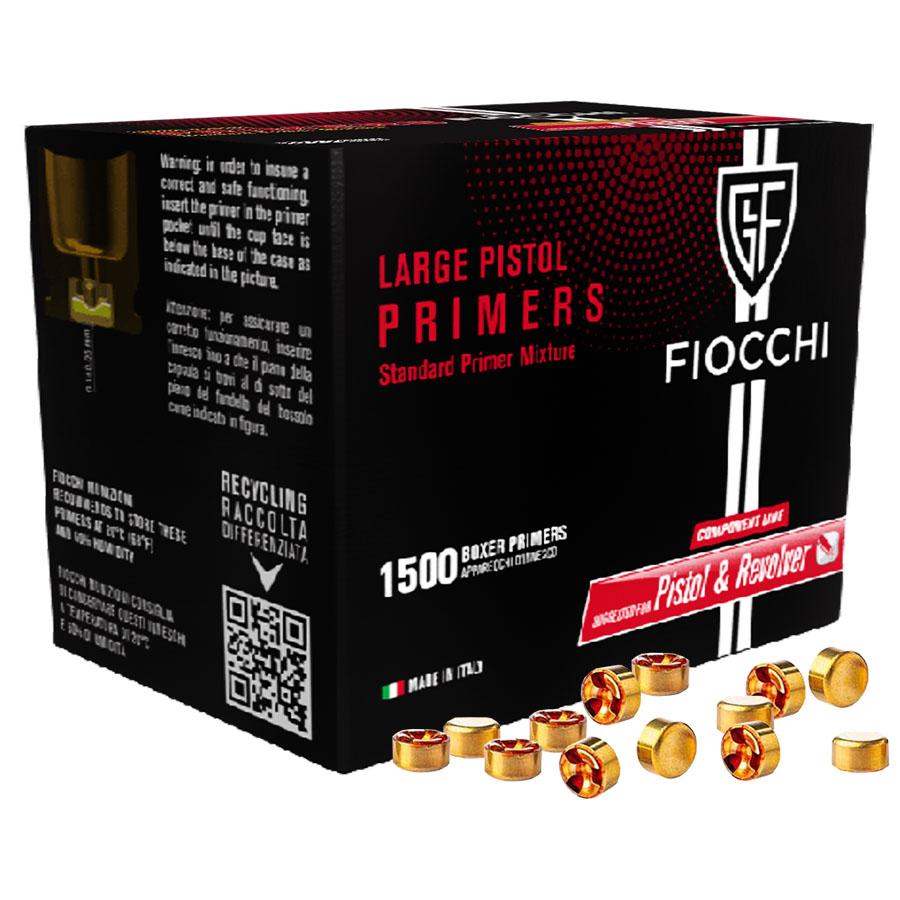 Fiocchi Large Pistol Primers 1500 Per Box - Image 11