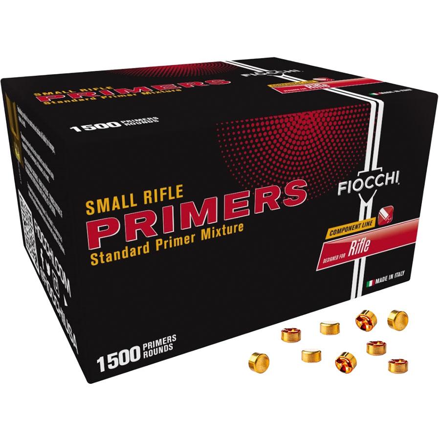 Fiocchi Small Rifle Primers 1500 Per Box