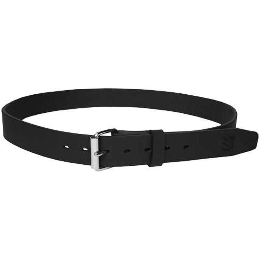 Blackhawk Edc Gun Belt - Standard Buckle Black Leather 48/52