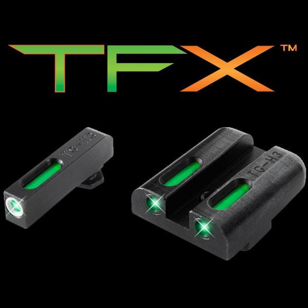Truglo Tfx Brite-site Cz 75 Tritium Night Sight Set