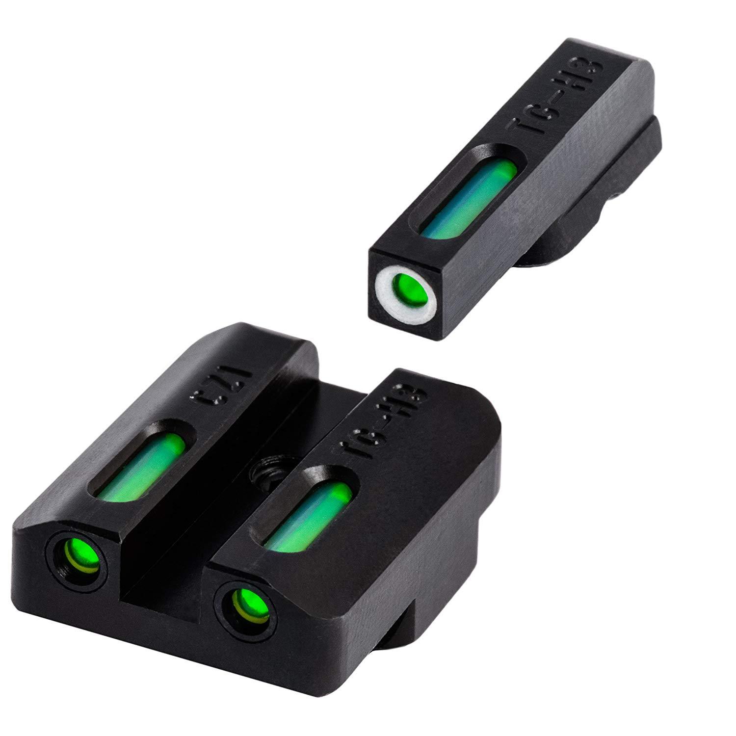 Truglo Tfx Cz P10 Sight Set - Tritium Fiber Optic