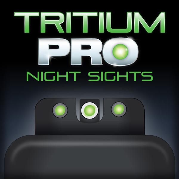 Truglo Tritium Pro Night Sight Set for Kimber 1911 Models