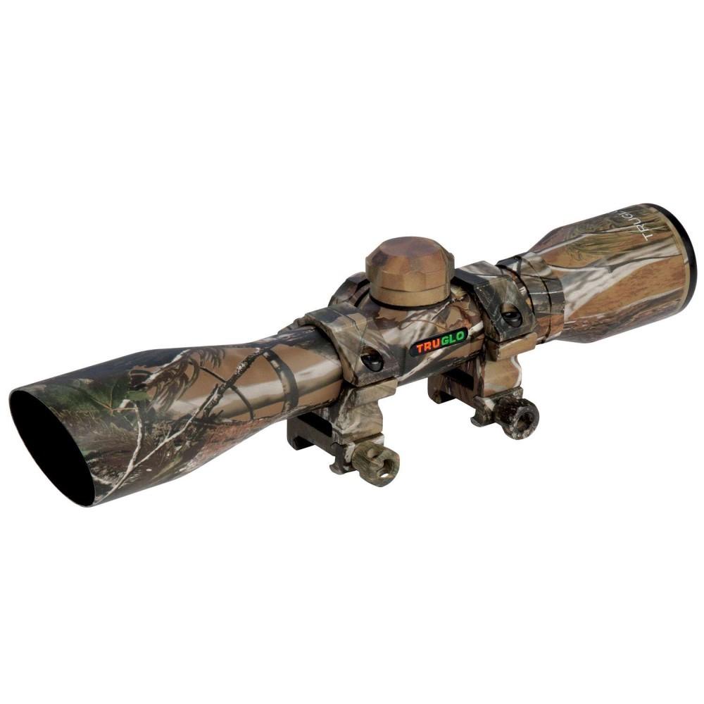 Truglo Compact 4X32 Shotgun Scope - Realtree Ap Green