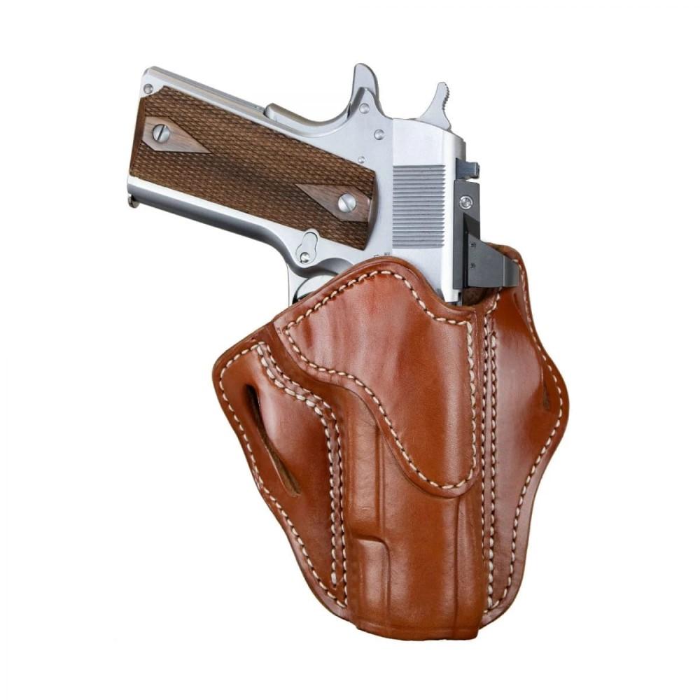 1791 Gunleather Optic Ready Belt Holster Size 1 Classic Brown Right Hand