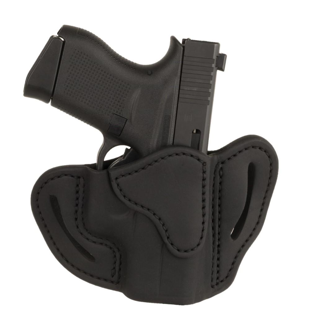 1791 Gunleather Optic Ready Compact Belt Holster Stealth Black Right Hand