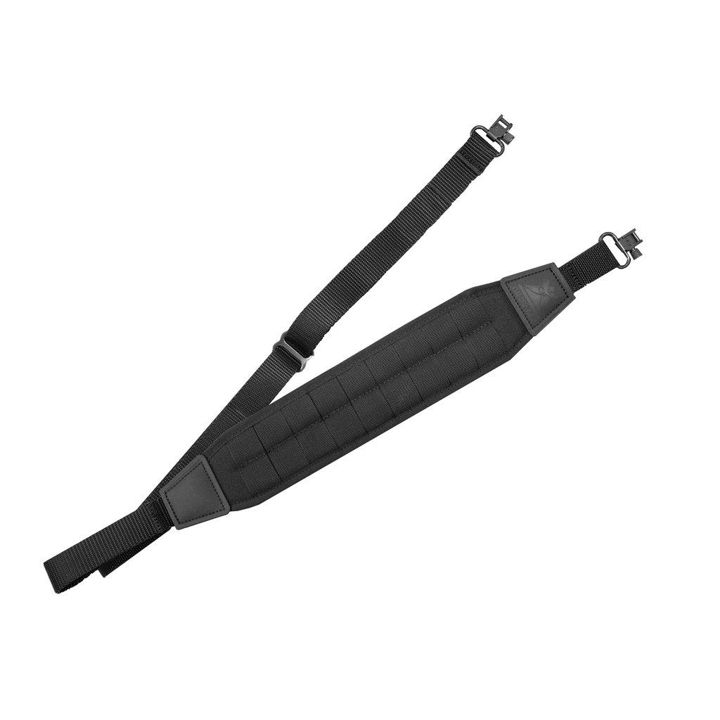 Molle Padded Sling With Locking Swivels - Black