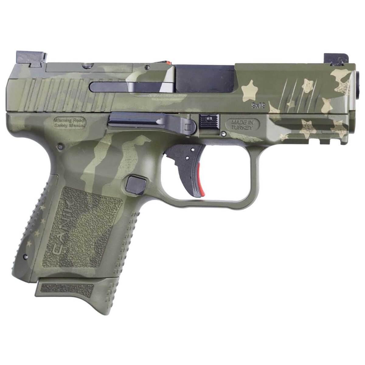 Canik TP9 Elite Sc 9MM 12+1 We the People Green